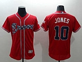 Atlanta Braves #10 Chipper Jones Red 2016 Flexbase Collection Stitched Jersey,baseball caps,new era cap wholesale,wholesale hats